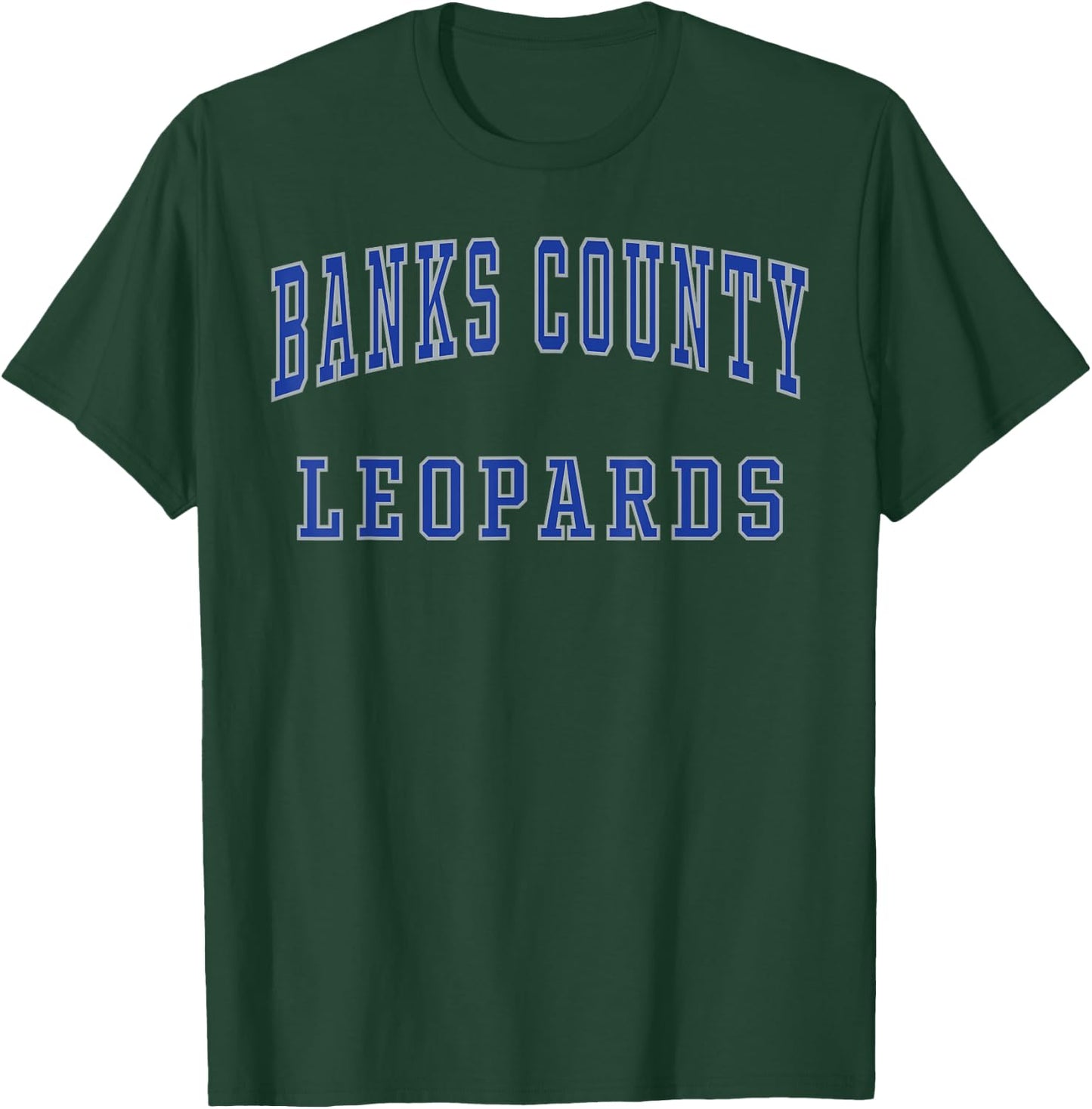 Banks County High School Leopards T-Shirt - T-Shirt | Forest