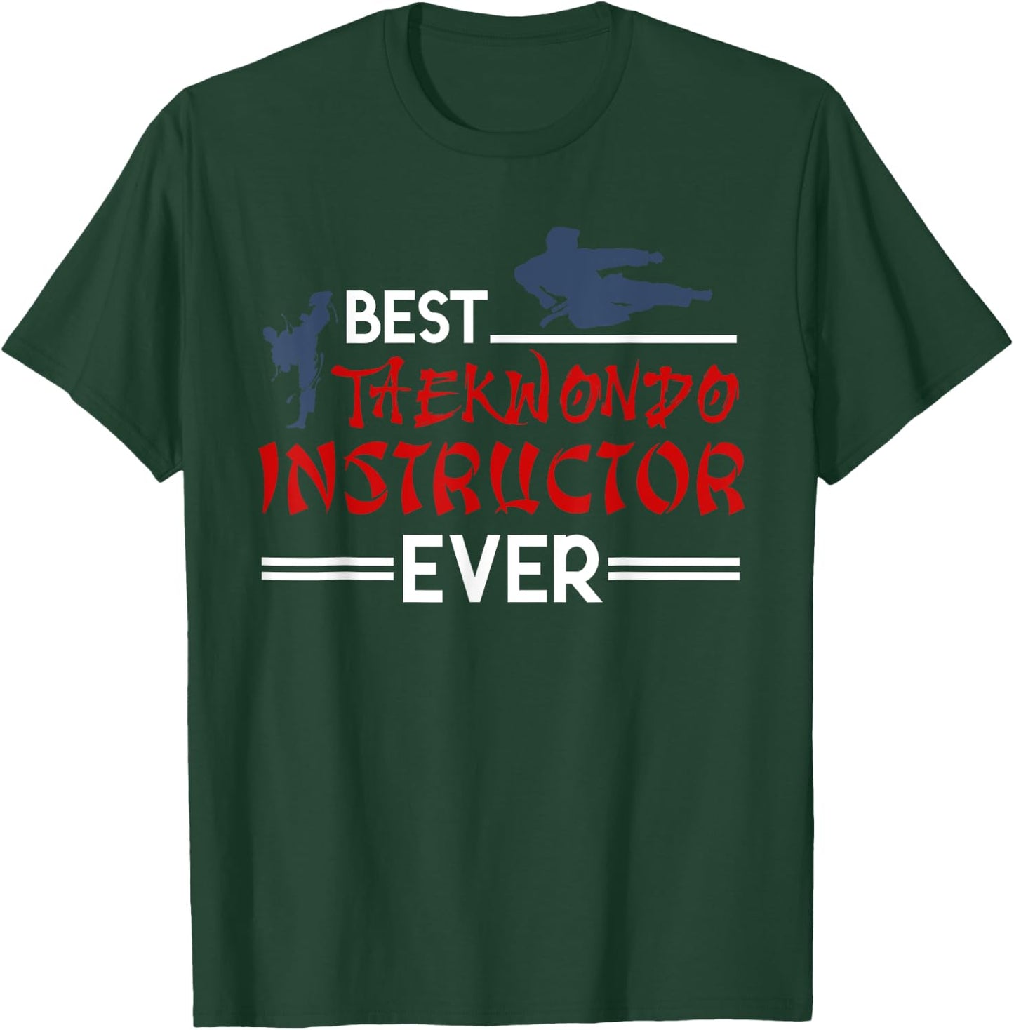 Tae Kwon Do Instructor Gift Korean Taekwondo T-Shirt - T-Shirt | Forest