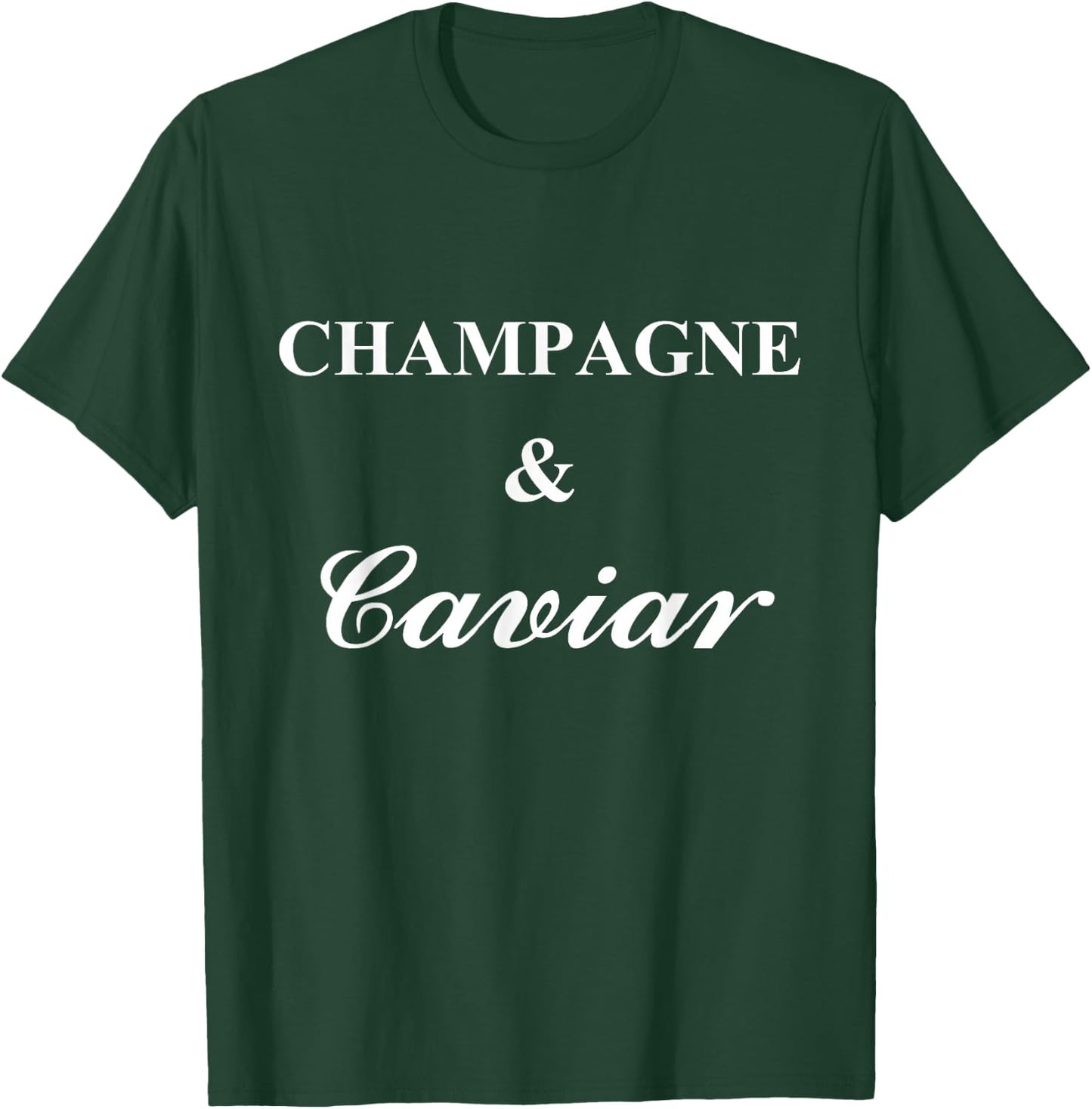 Champagne & Caviar T-Shirt - T-Shirt | Forest