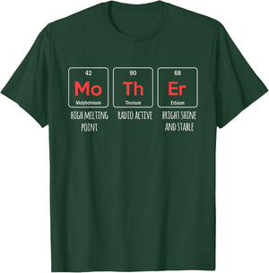 Elements of a Mother Periodic Table Mother's Day Funny Women T-Shirt - T-Shirt | Forest