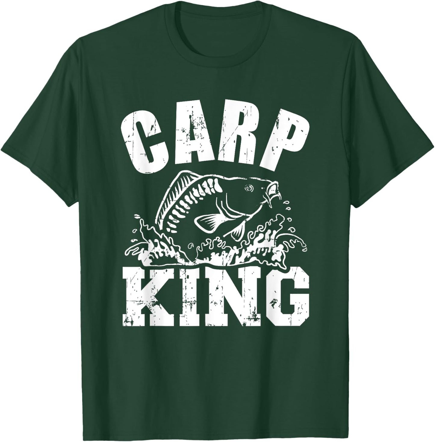 Carp king fishing T-Shirt - T-Shirt | Forest