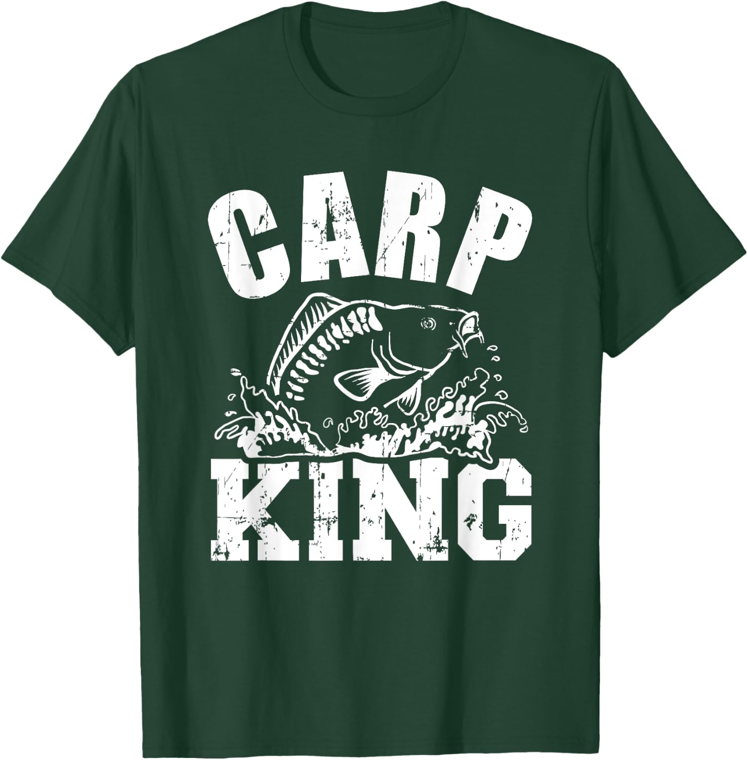 Carp king fishing T-Shirt - T-Shirt | Forest