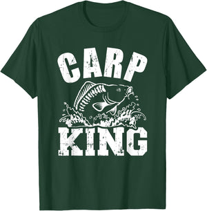 Carp king fishing T-Shirt - T-Shirt | Forest