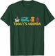 Motorhome, Camping, Road Trip, Coffee, Beer, Vintage T-Shirt - T-Shirt | Forest
