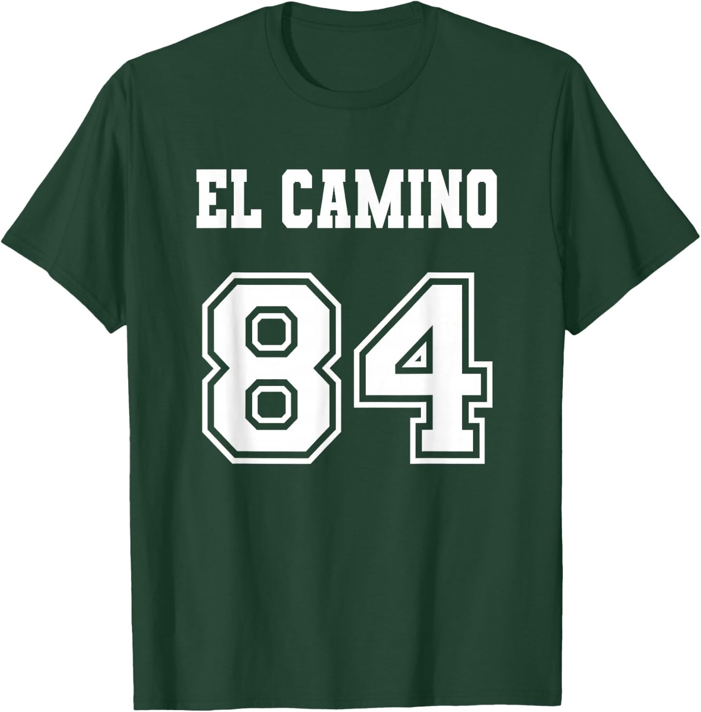 Jersey Style El Camino 84 1984 Old School Muscle Car Pickup T-Shirt - T-Shirt | Forest