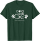 Funny vintage style Dog Photographer shirt T-Shirt - T-Shirt | Forest