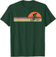 Mountain Bike Girl Retro Cycling Bicycle Rider Women Gift T-Shirt - T-Shirt | Forest