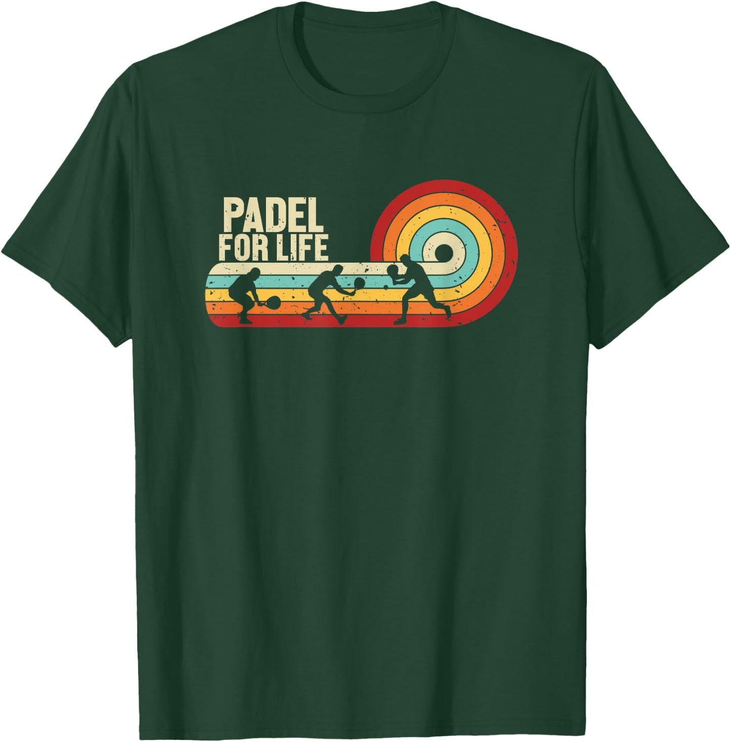 Padel for Life Paddleball Padel Tennis Platform Tennis Padel Women Girls Kids T-Shirt - T-Shirt | Forest