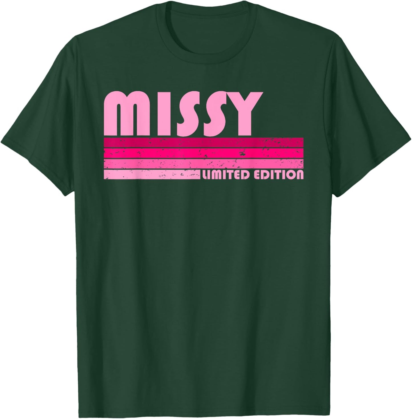 MISSY Name Personalized Retro Vintage 80s 90s Birthday T-Shirt - T-Shirt | Forest
