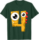 4th Birthday Fun Shirt Gift Funny Little Monster T-Shirt - T-Shirt | Forest