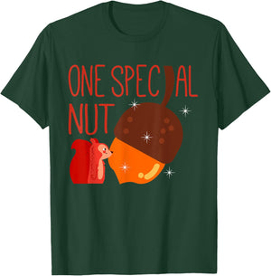 One Special Nut Funny Squirrel Lover Outdoor Animal T-Shirt - T-Shirt | Forest