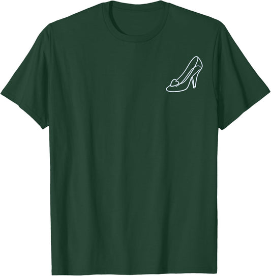 Disney Cinderella Bridal Bibbidi Bobbidi Crew Front & Back T-Shirt - T-Shirt | Forest