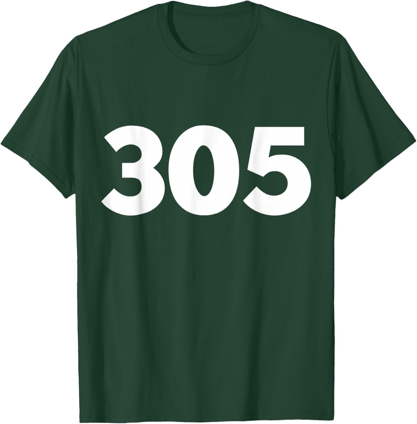 305 , Magic City , Miami 305 T-Shirt - T-Shirt | Forest