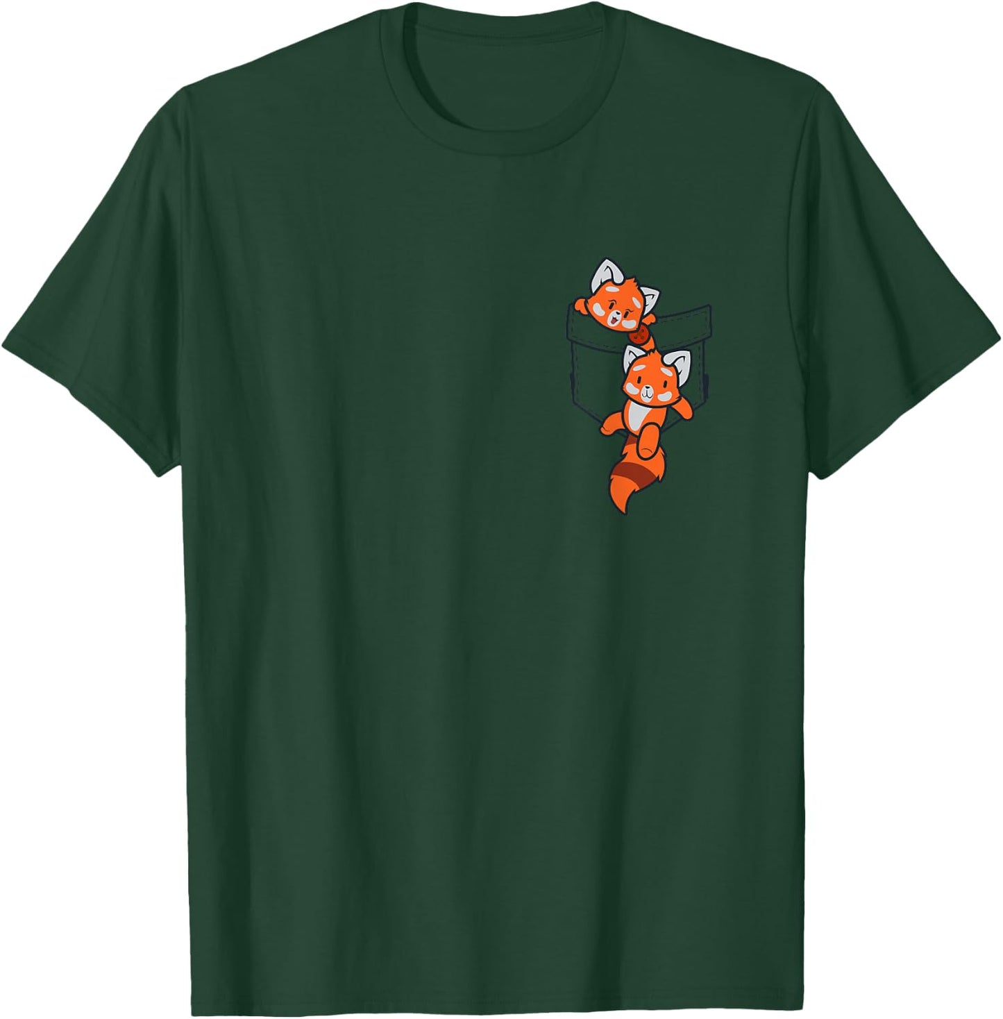 Red Panda Shirt Men Women Children Red Panda Lovers T-Shirt - T-Shirt | Forest
