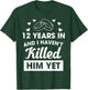 12th Wedding Anniversary Idea 12 Years Wife T-Shirt - T-Shirt | Forest
