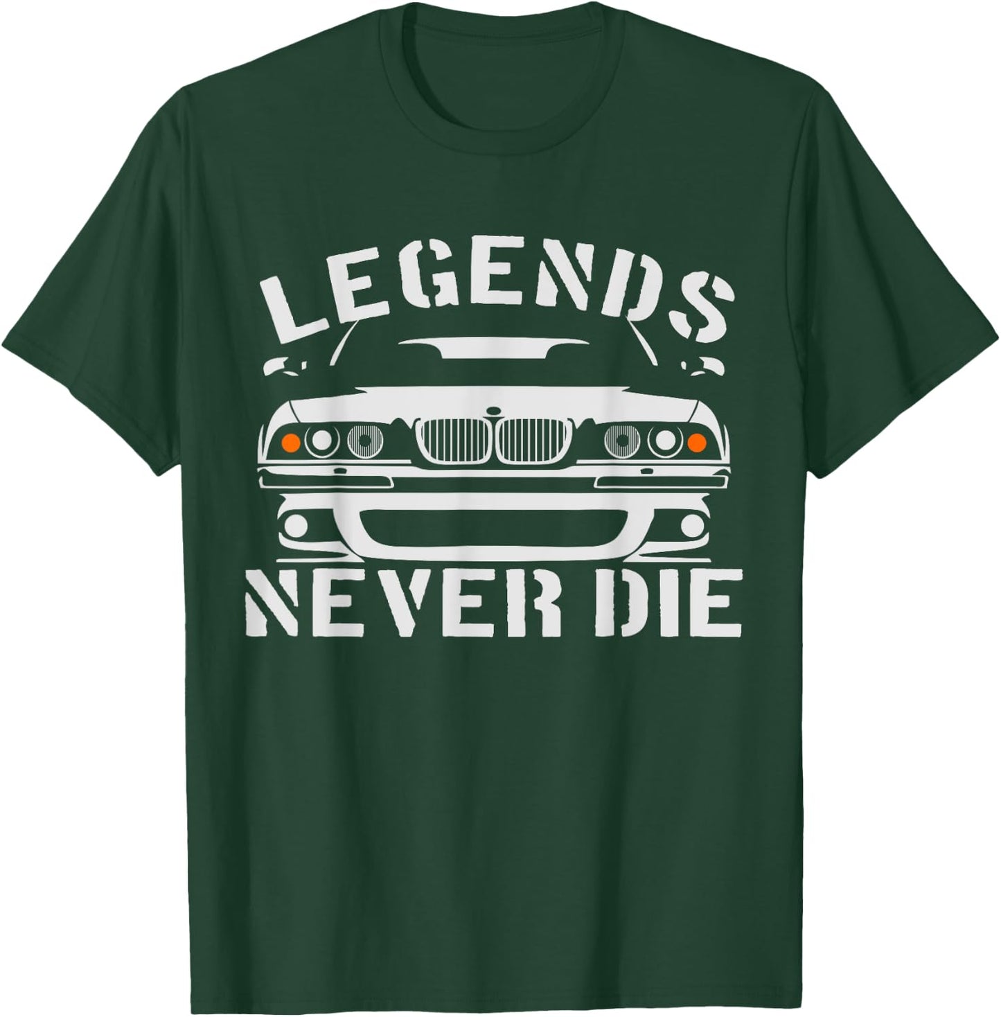 E39 5 Series - Legends Never Die T-Shirt - T-Shirt | Forest