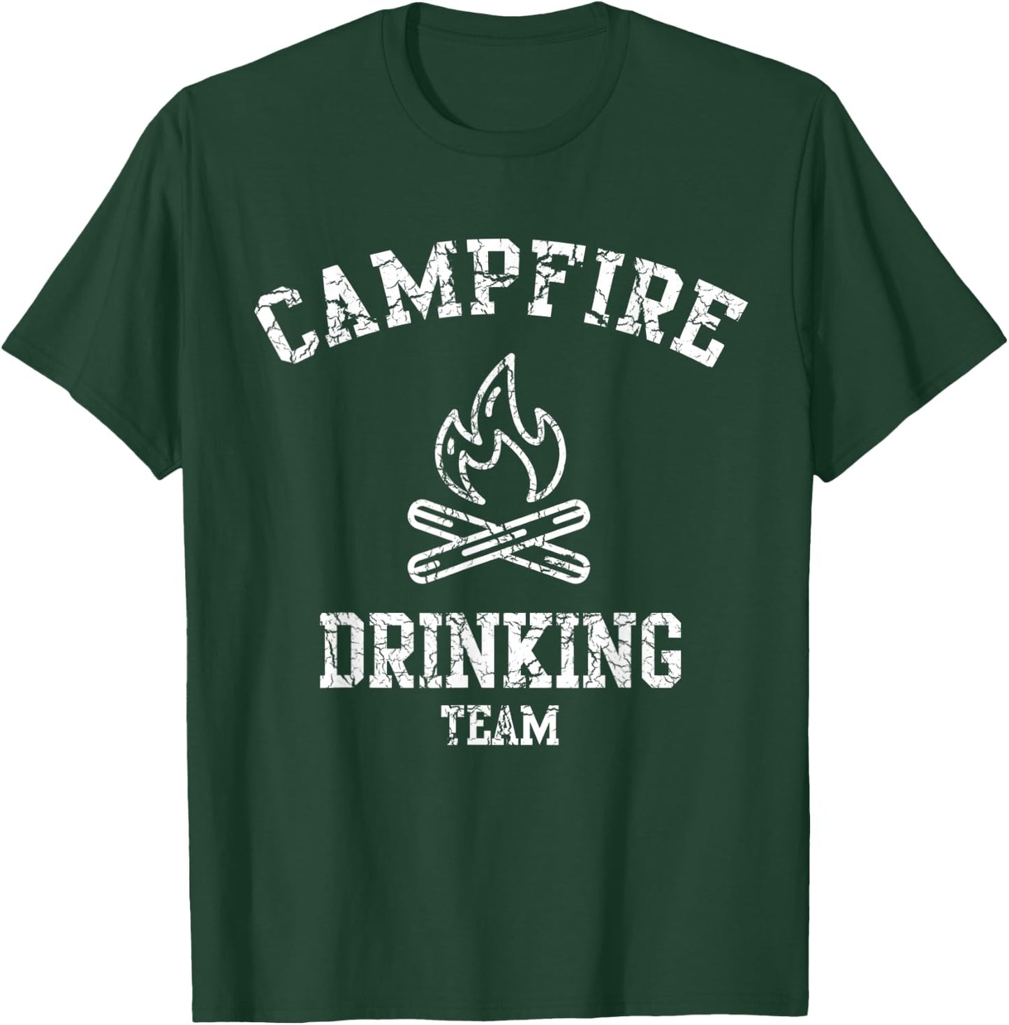 Campfire Drinking Team T-Shirt - T-Shirt | Forest