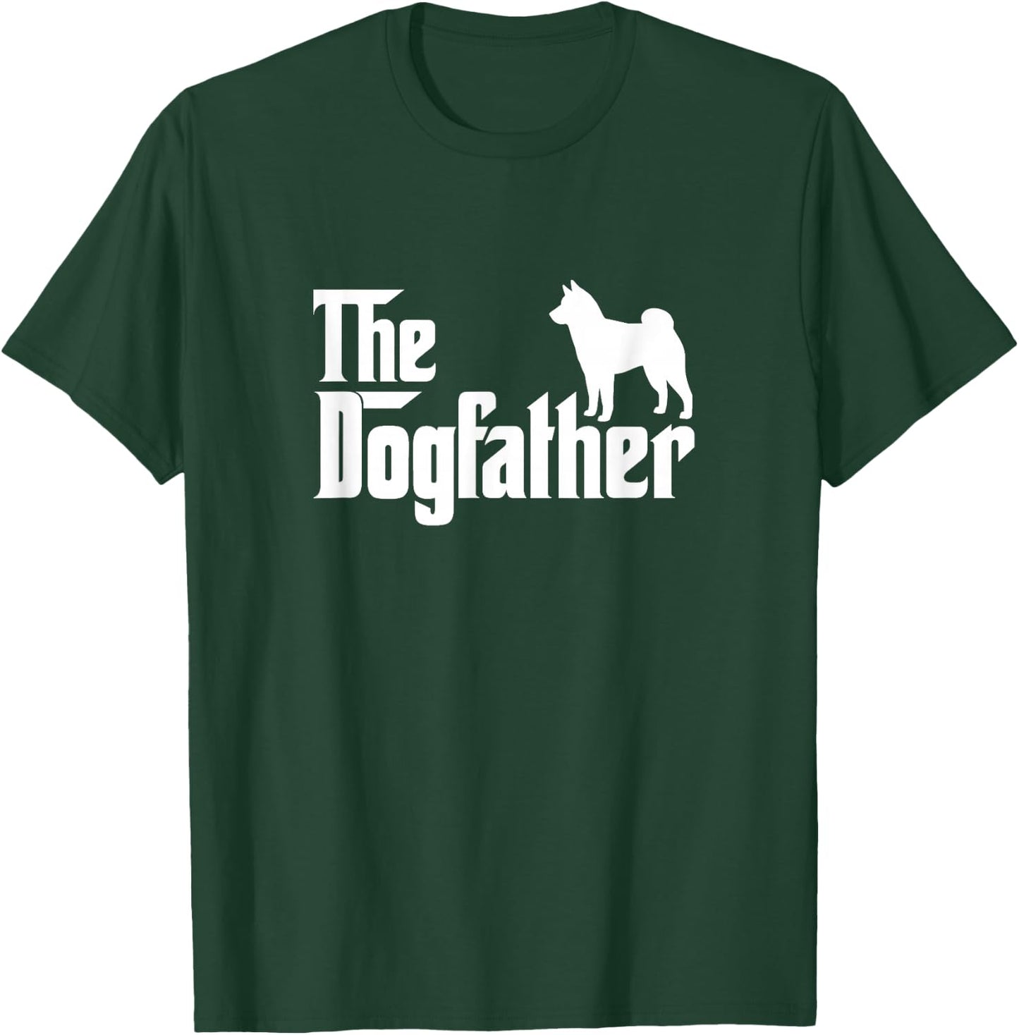 Shiba Inu Lover Gift DogFather T-Shirt - T-Shirt | Forest