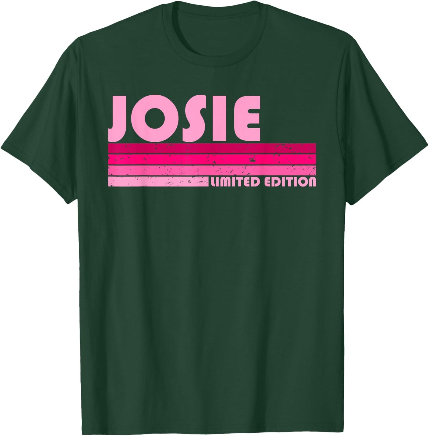 Funny Christmas Women Girl Mother Mom Custom Gifts JOSIE Name Personalized Retro Vintage 80s 90s Birthday T-Shirt - T-Shirt | Forest