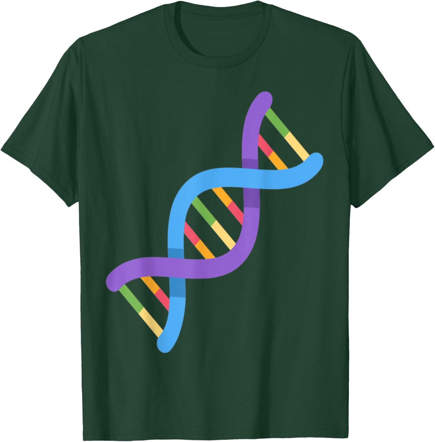 DNA Genomics Gene Sequence Biotech Rules T-Shirt - T-Shirt | Forest