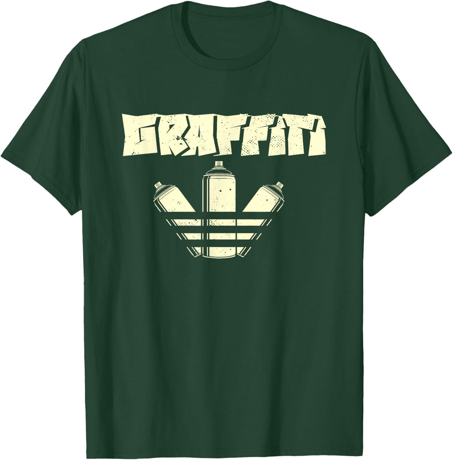Graffiti | Street Urban Art Spray Paint | Graffiti Artist T-Shirt - T-Shirt | Forest