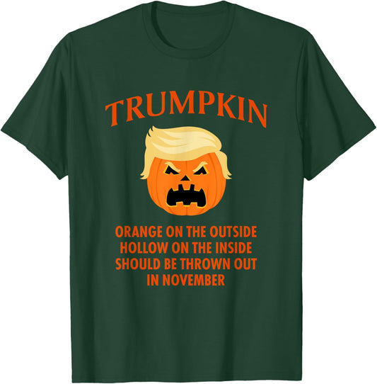 Trumpkin Orange On The Outside... Funny Halloween T-Shirt - T-Shirt | Forest