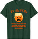 Trumpkin Orange On The Outside... Funny Halloween T-Shirt - T-Shirt | Forest