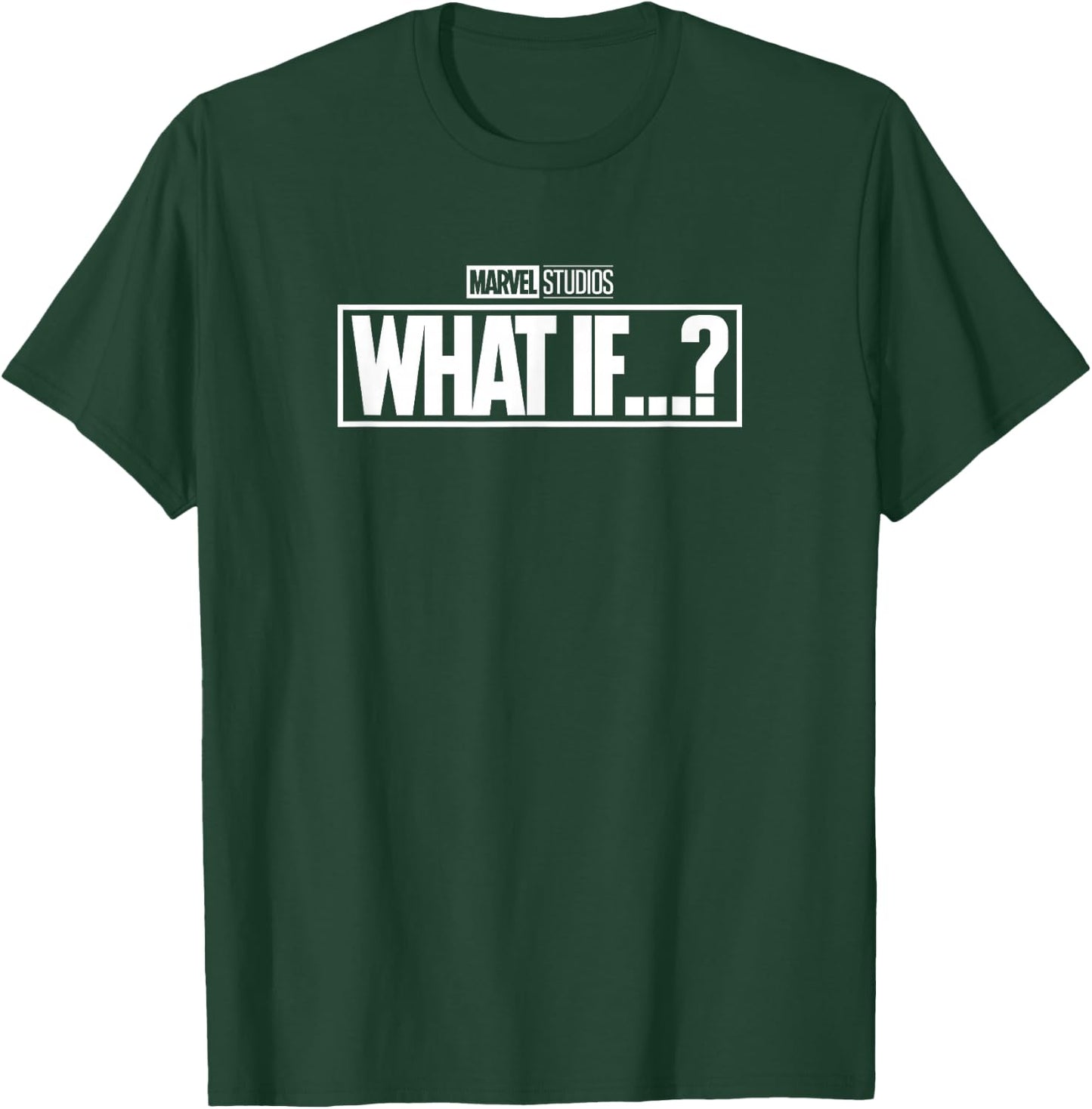 Marvel What If...? White Logo T-Shirt - T-Shirt | Forest