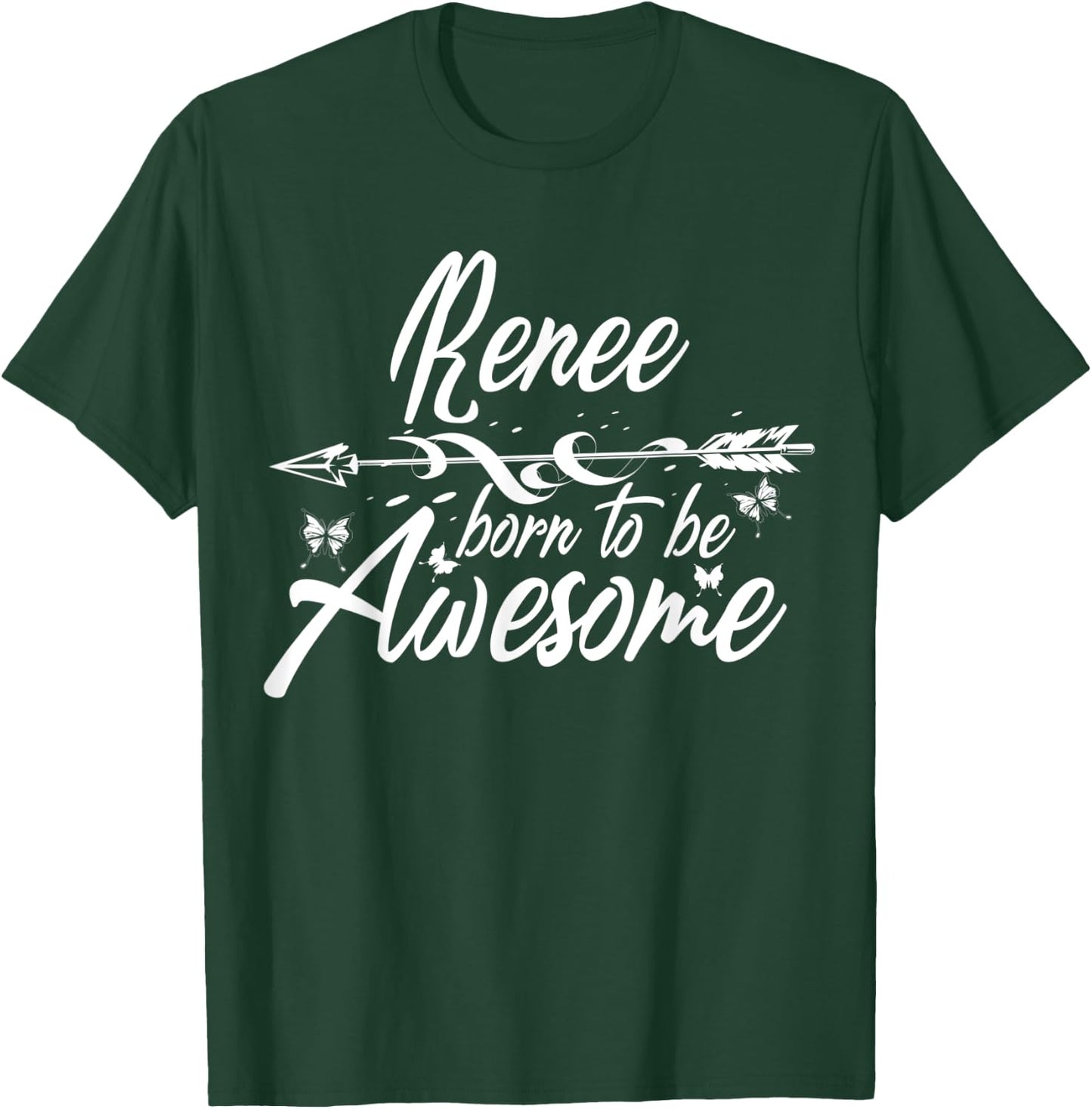 RENEE Gift Name Funny Personalized Women Birthday Joke Idea T-Shirt - T-Shirt | Forest