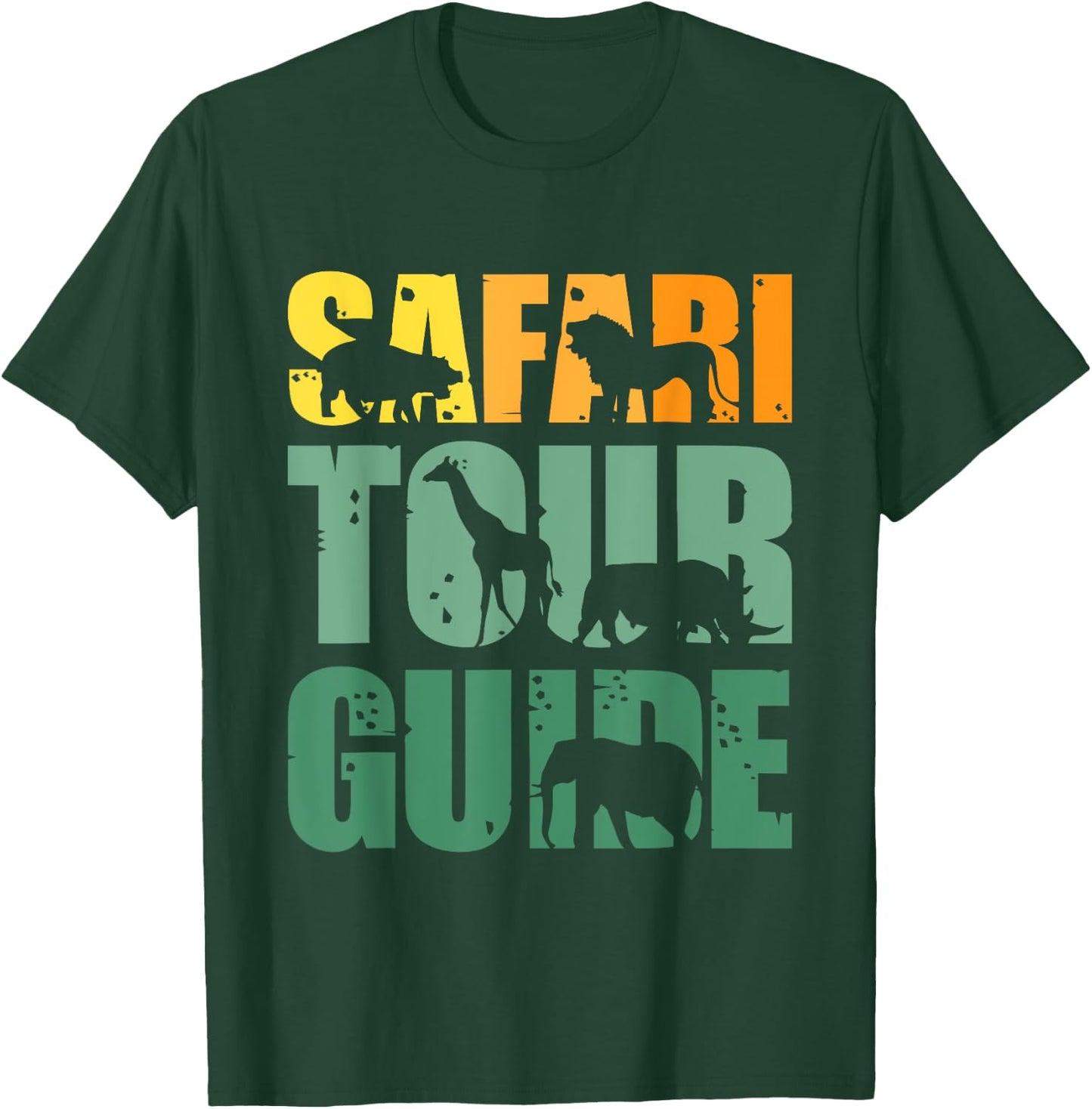 Safari Tour Guide Safari Outfit Safari Costume Safari T-Shirt - T-Shirt | Forest