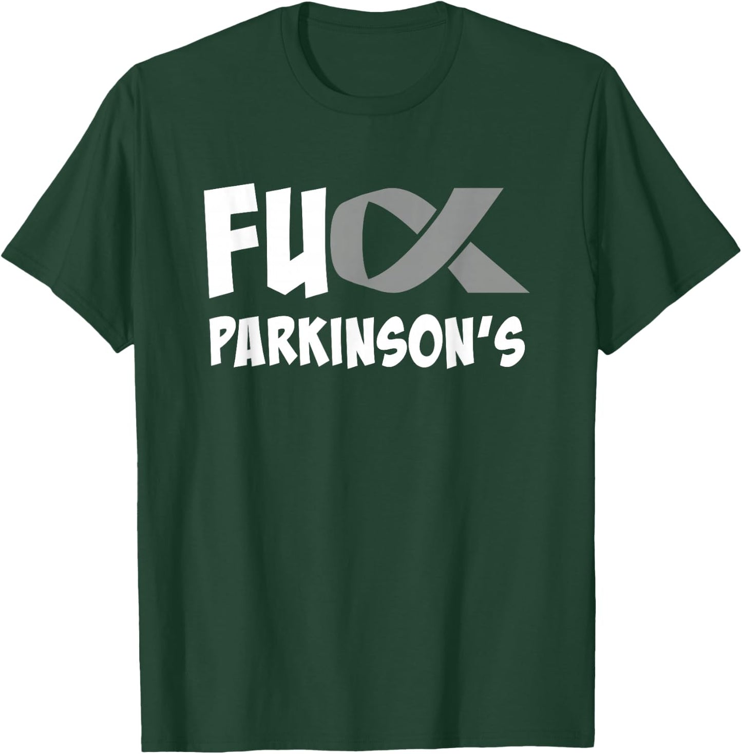 Parkinson's Disease Awareness Month Fuck Parkinson's T-Shirt - T-Shirt | Forest