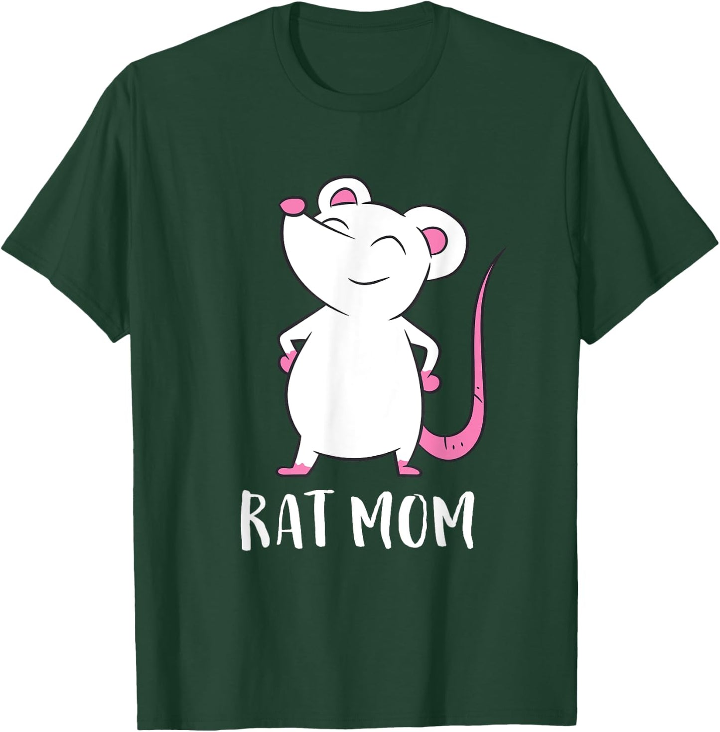 Rats Mom Cute Rat Mama T-Shirt - T-Shirt | Forest