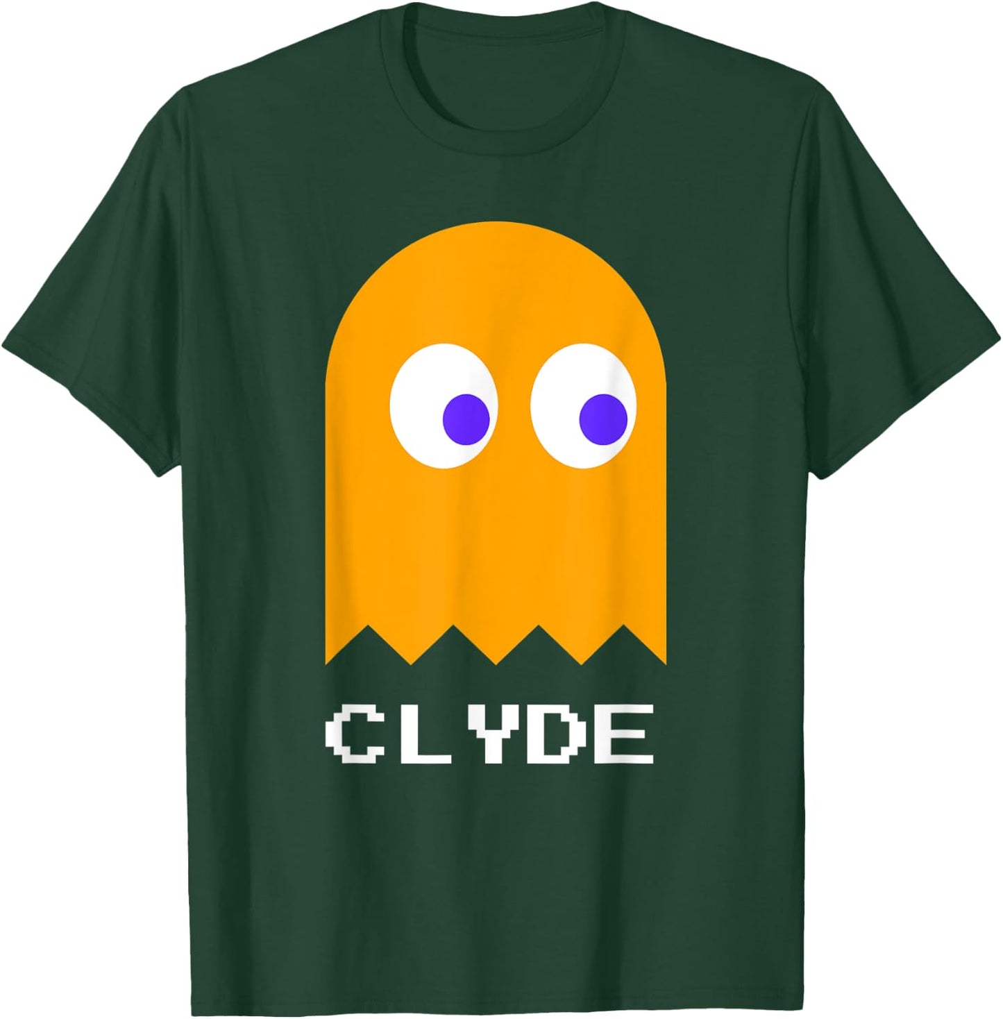 Retro Gamer Nerd CLYDE Halloween Costume T-Shirt - T-Shirt | Forest