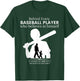 Behind Every Baseball Player Is A DAD That Believes T-Shirt - T-Shirt | Forest