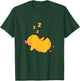 Sleeping Duck Rubber Duckling Nap Sleep Pajamas Party T-Shirt - T-Shirt | Forest