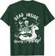 Dead Inside But Ready To Party Skeleton Drinking Tequila T-Shirt - T-Shirt | Forest