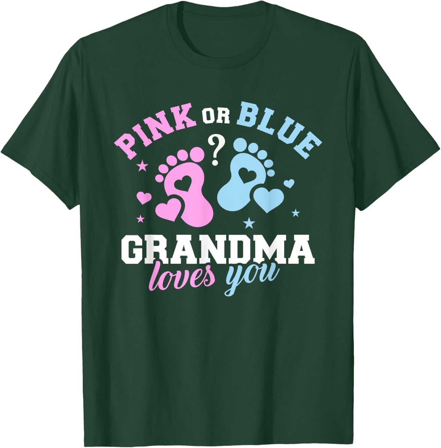 Gender reveal grandma T-Shirt - T-Shirt | Forest