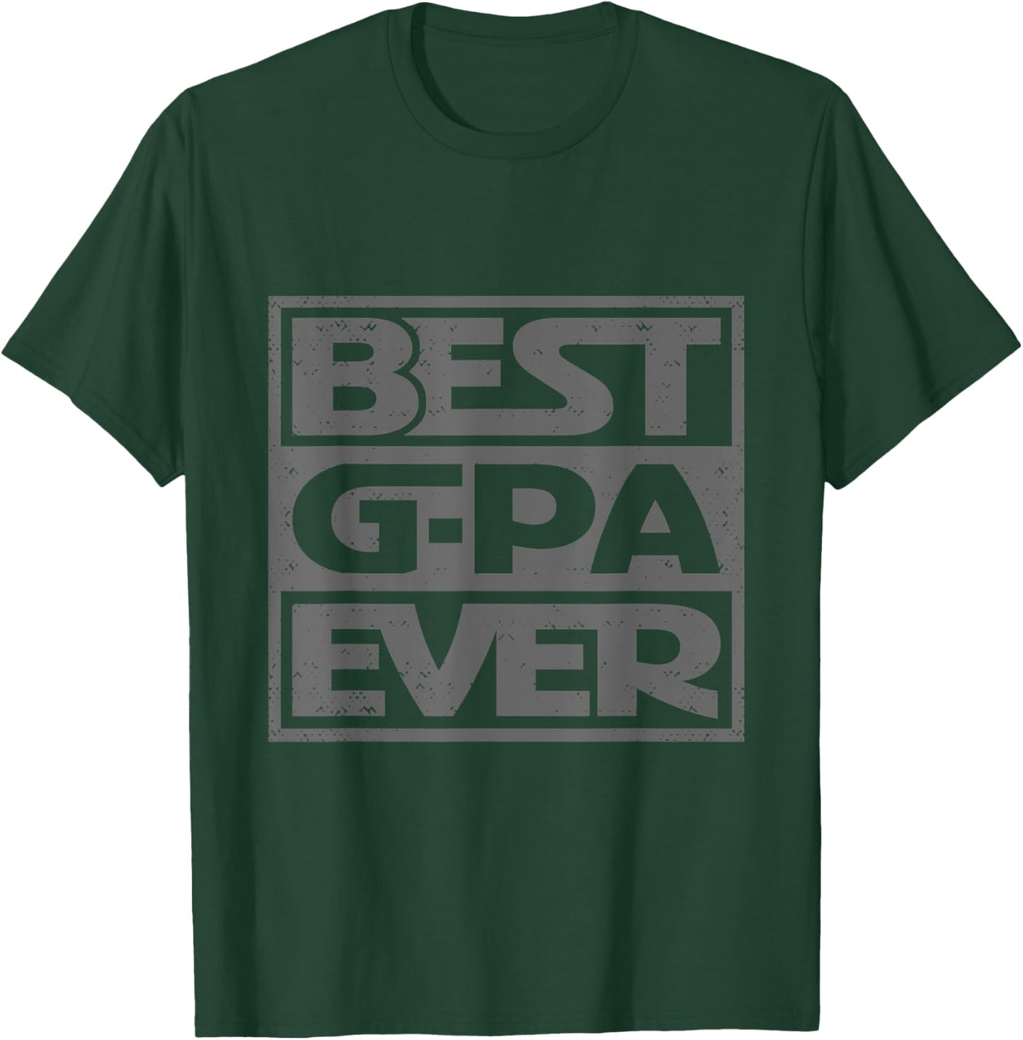 Best GPA Ever Funny Vintage Grandpa Birthday T-Shirt - T-Shirt | Forest