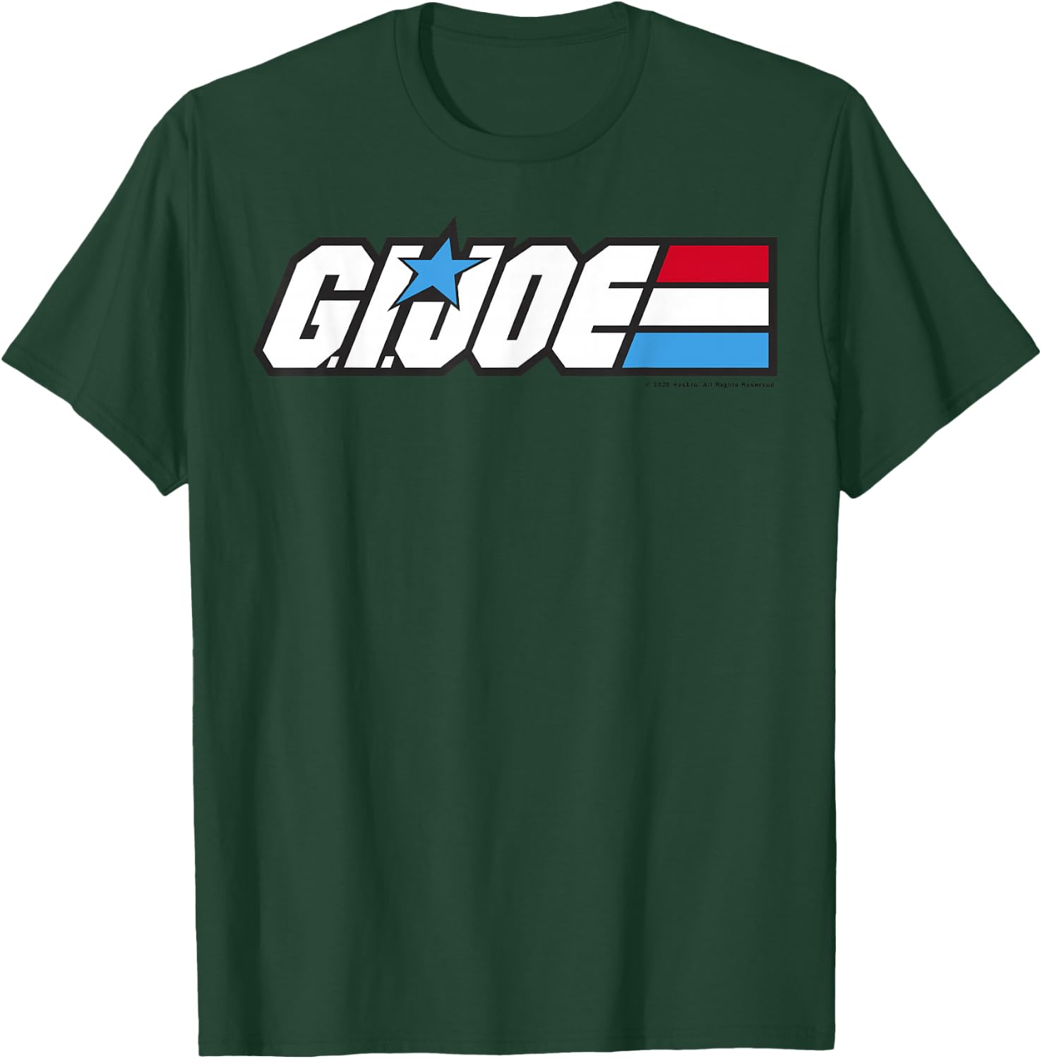 G.I. Joe American Hero Red White & Blue Simple Logo T-Shirt - T-Shirt | Forest