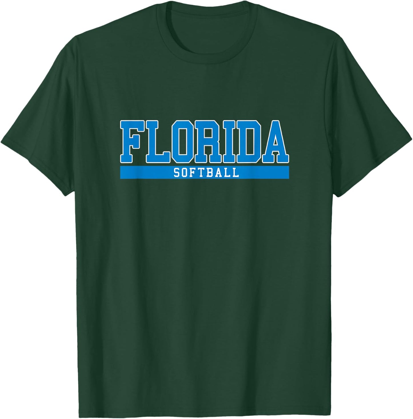 Florida Softball T-Shirt - T-Shirt | Forest