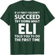 ELI Gift Name Personalized Birthday Funny Christmas Joke T-Shirt - T-Shirt | Forest