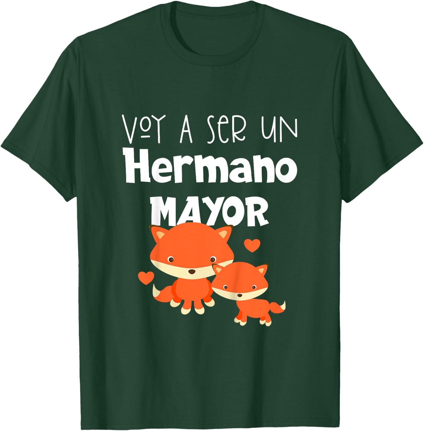 Voy A Ser Un Hermano Mayor T-Shirt - T-Shirt | Forest