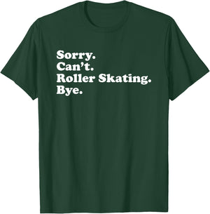 Funny Roller Skating Gift Women Boys or Girls T-Shirt - T-Shirt | Forest