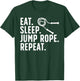 Funny Jump Rope Art Women Roping Jumping Rope Lovers T-Shirt - T-Shirt | Forest