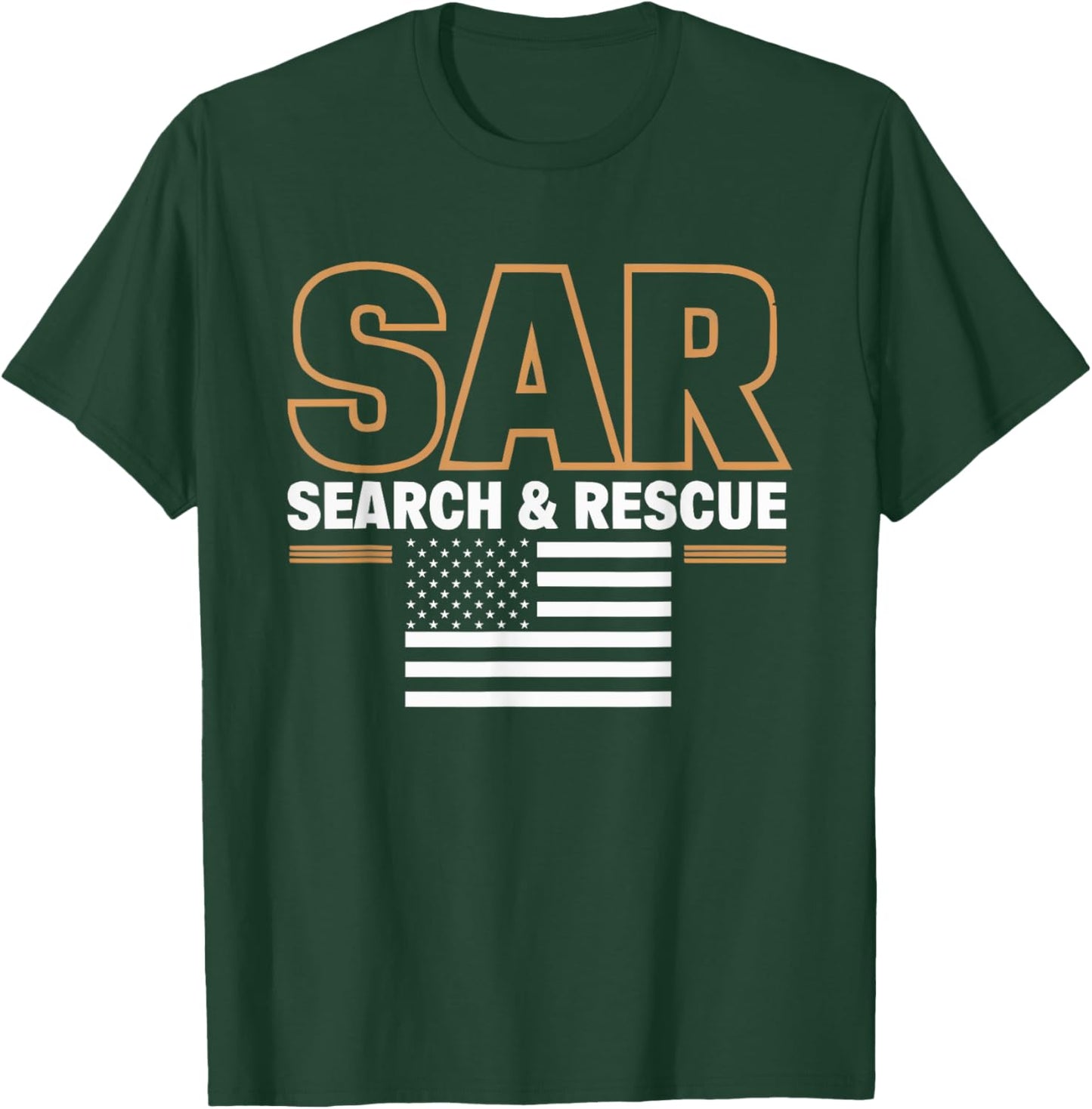 Search And Rescue Team SAR Emergency Response T-Shirt - T-Shirt | Forest