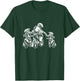 Motorcycle Motocross Father Child Son Hero Dirt Bike Gift T-Shirt - T-Shirt | Forest