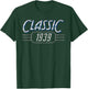 CLASSIC 1939 Birthday Vintage Born In 1939 T-Shirt - T-Shirt | Forest