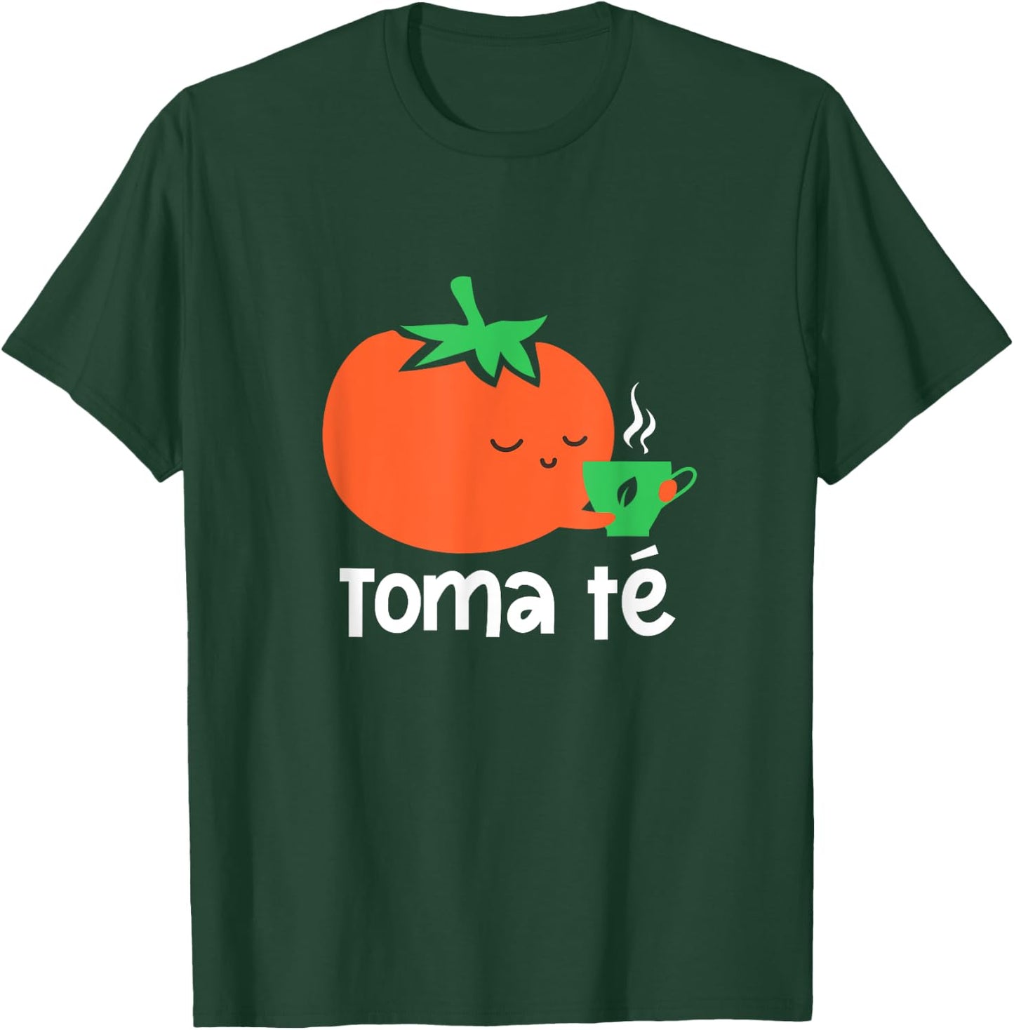 Tomato Funny Toma Te Tomato Lover Coffee Drinking Kawaii T-Shirt - T-Shirt | Forest