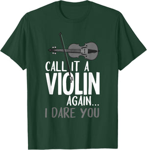 Funny Viola Player Novelty Gift Violin Student Boys Girls T-Shirt - T-Shirt | Forest