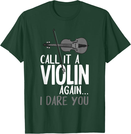 Funny Viola Player Novelty Gift Violin Student Boys Girls T-Shirt - T-Shirt | Forest
